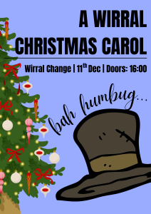 Christmas play poster Birkenhead